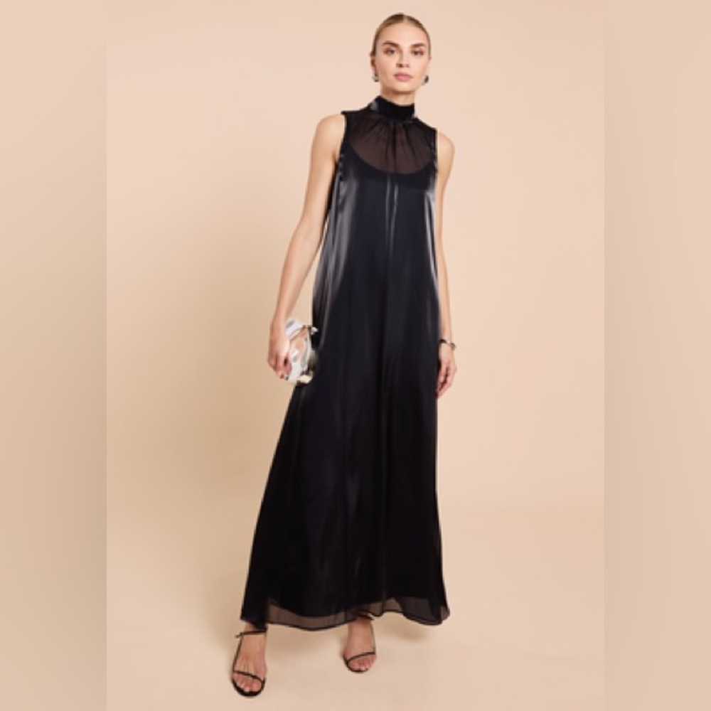 Few Moda CARAA Alette Dress — Elegant Navy Sleeveless